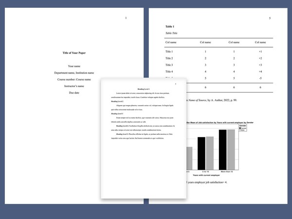 APA 7th Edition Student Version Google Docs Template