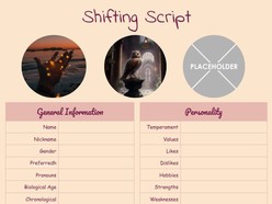 Cute Shifting Script Template - Thumbnail