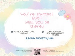 Cute Wedding RSVP - Thumbnail