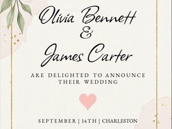 Elegant Save the Date Template - Thumbnail