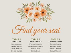 Rustic Wedding Seating Chart - Thumbnail