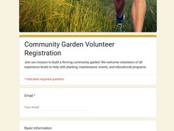 Volunteer Sign-up Form Template - Thumbnail