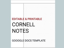 Icon for Free Google Docs Cornell Notes Templates