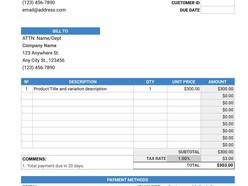 Top 3 Free Simple Invoice Google Docs Templates