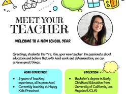 2024 Free Meet the Teacher Google Docs Templates