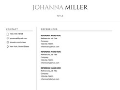 Free Resume Reference Template in Google Docs - Post thumbnail