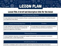 Free Lesson Plan Google Docs Template and Top 9 Tips